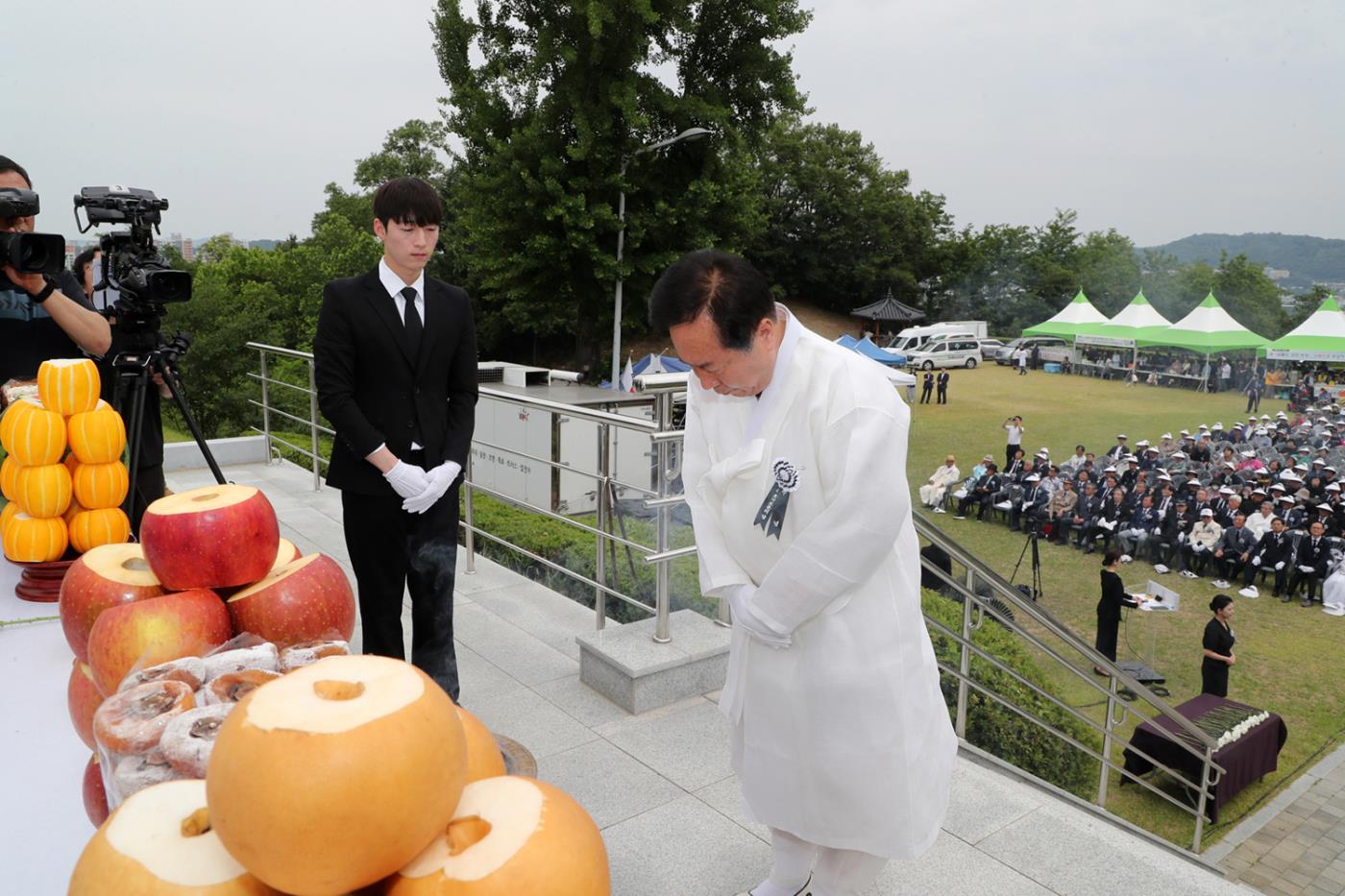 0609 안동시, 제70회 현충일 추념식 개최 (2).JPG